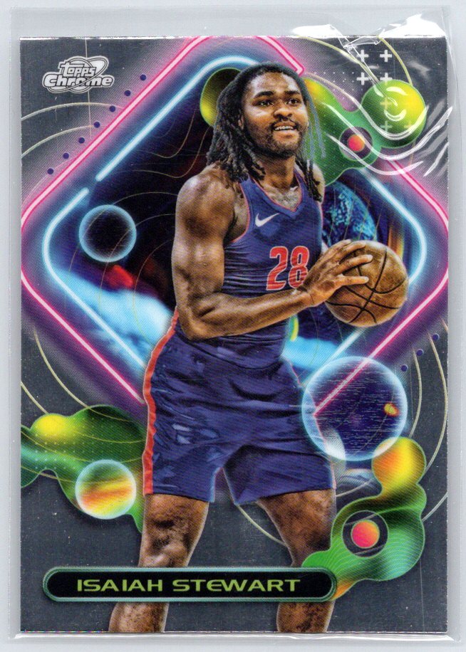 2023-24 Topps Chrome Cosmic #44 Isaiah Stewart