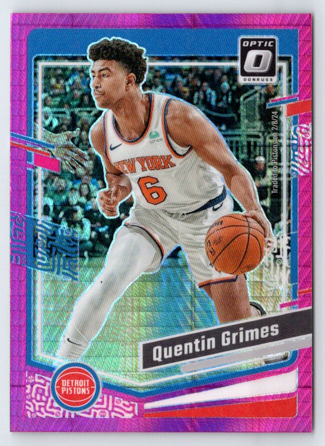2023-24 Donruss Optic #46 Quentin Grimes
