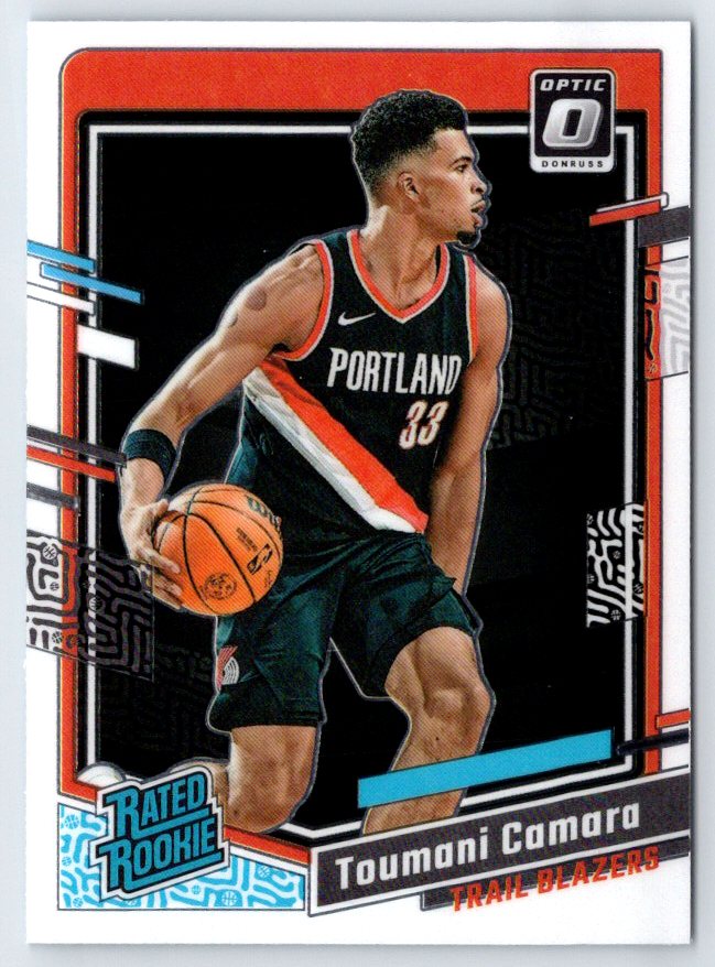 2023-24 Donruss Optic #204 Toumani Camara RC Rookie