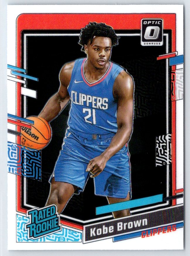 2023-24 Donruss Optic #232 Kobe Brown RC Rookie