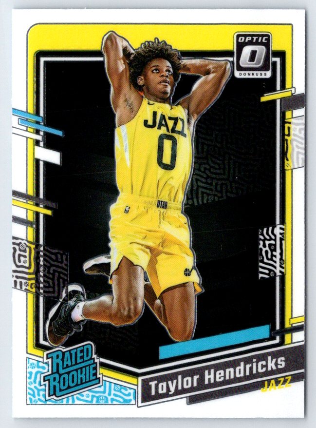 2023-24 Donruss Optic #233 Taylor Hendricks RC Rookie