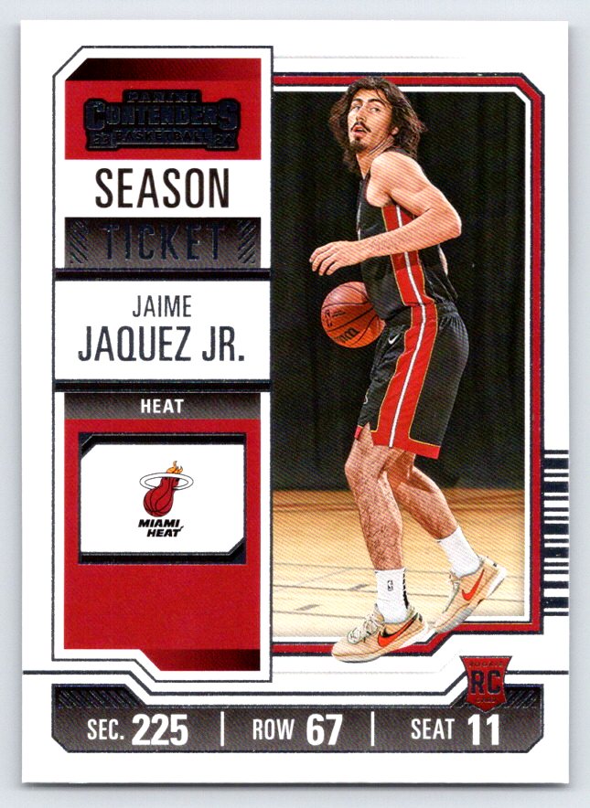 2023-24 Panini Contenders #84 Jaime Jaquez Jr. RC Rookie