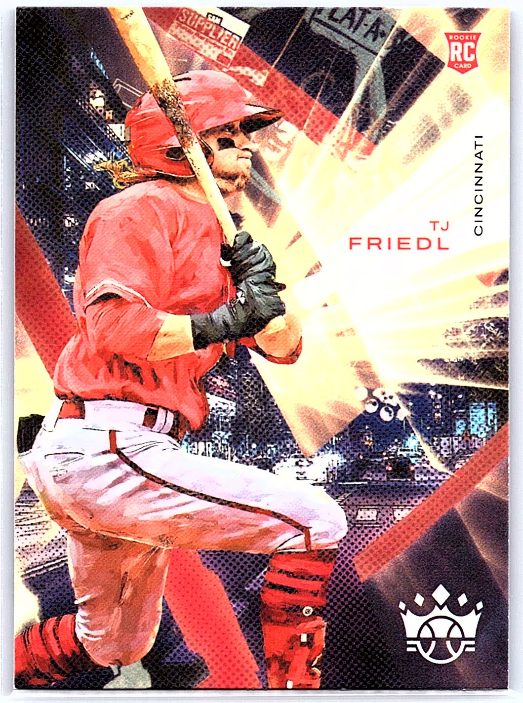 2022 Panini Diamond Kings #83 TJ Friedl