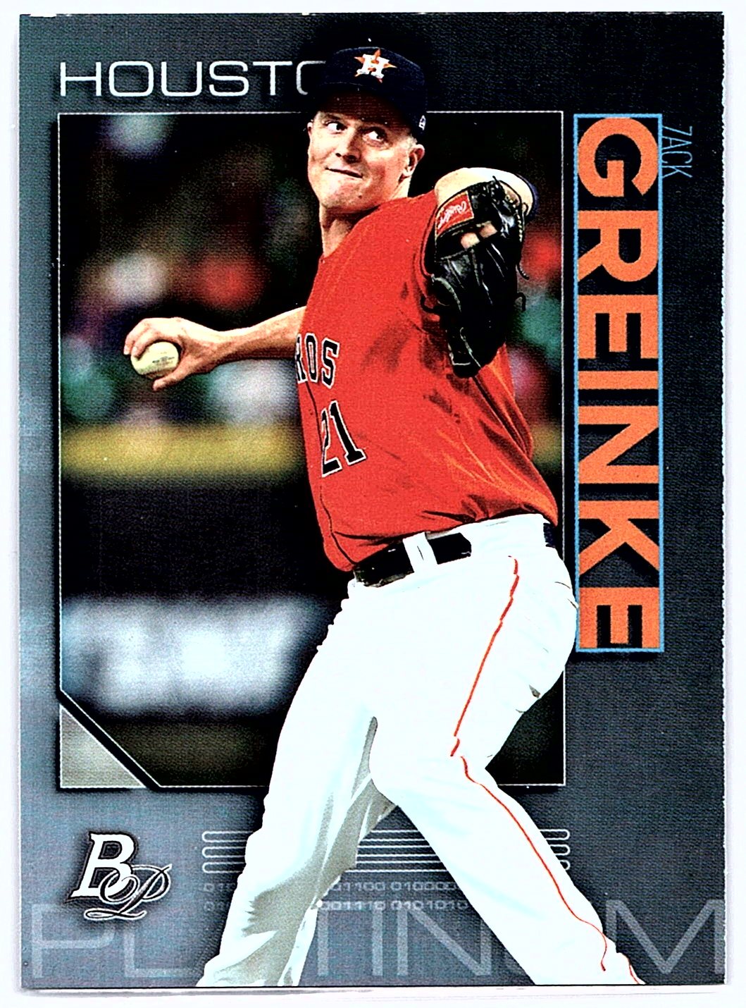 2020 Bowman Platinum #47 Zack Greinke