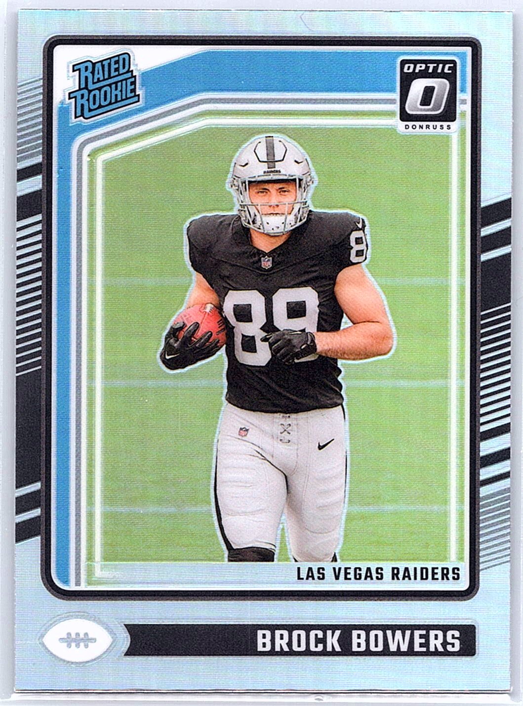 2024 Donruss Optic Brock Bowers #215 Las Vegas Raiders