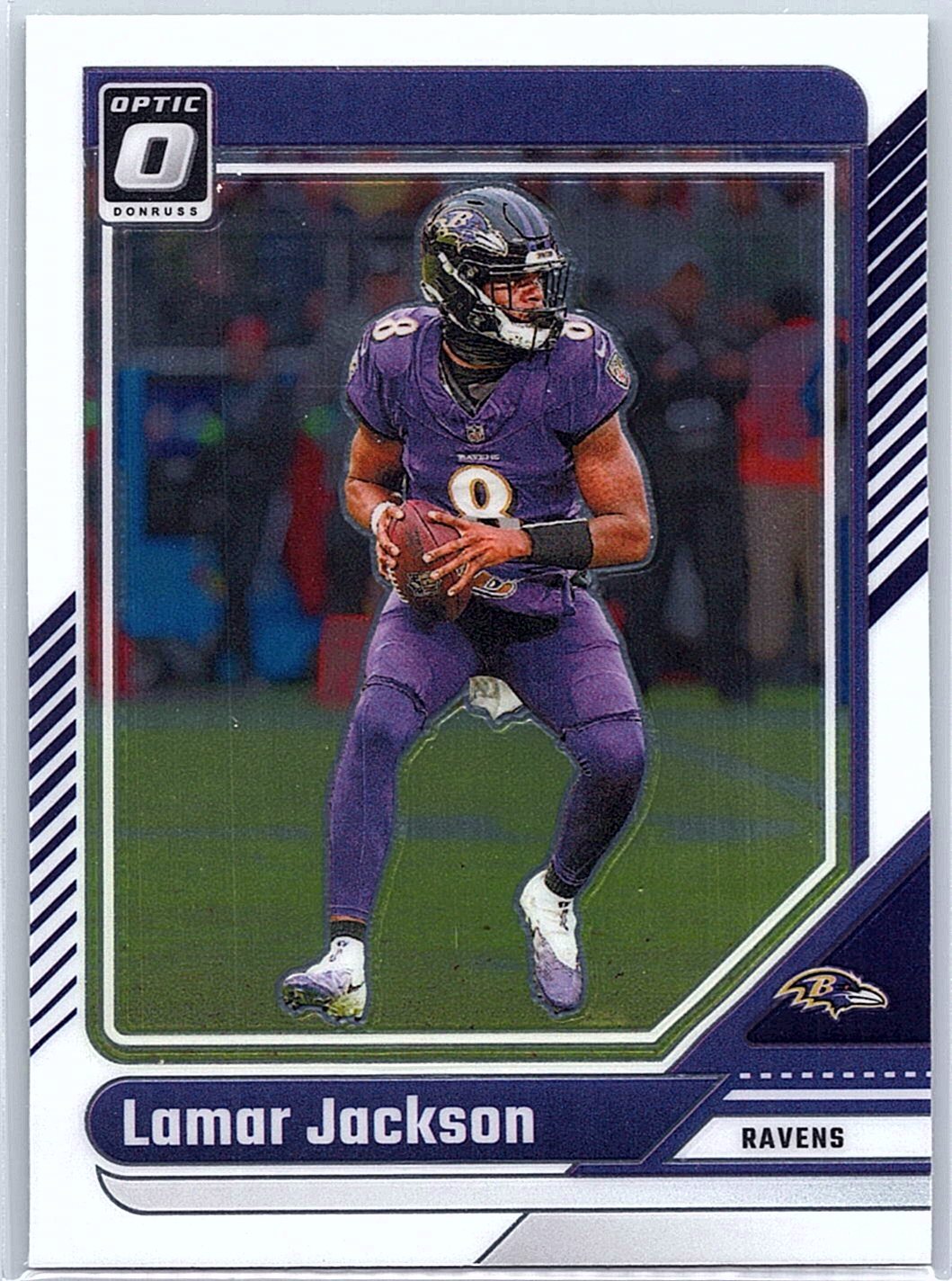 2024 Donruss Optic Lamar Jackson #13 Baltimore Ravens