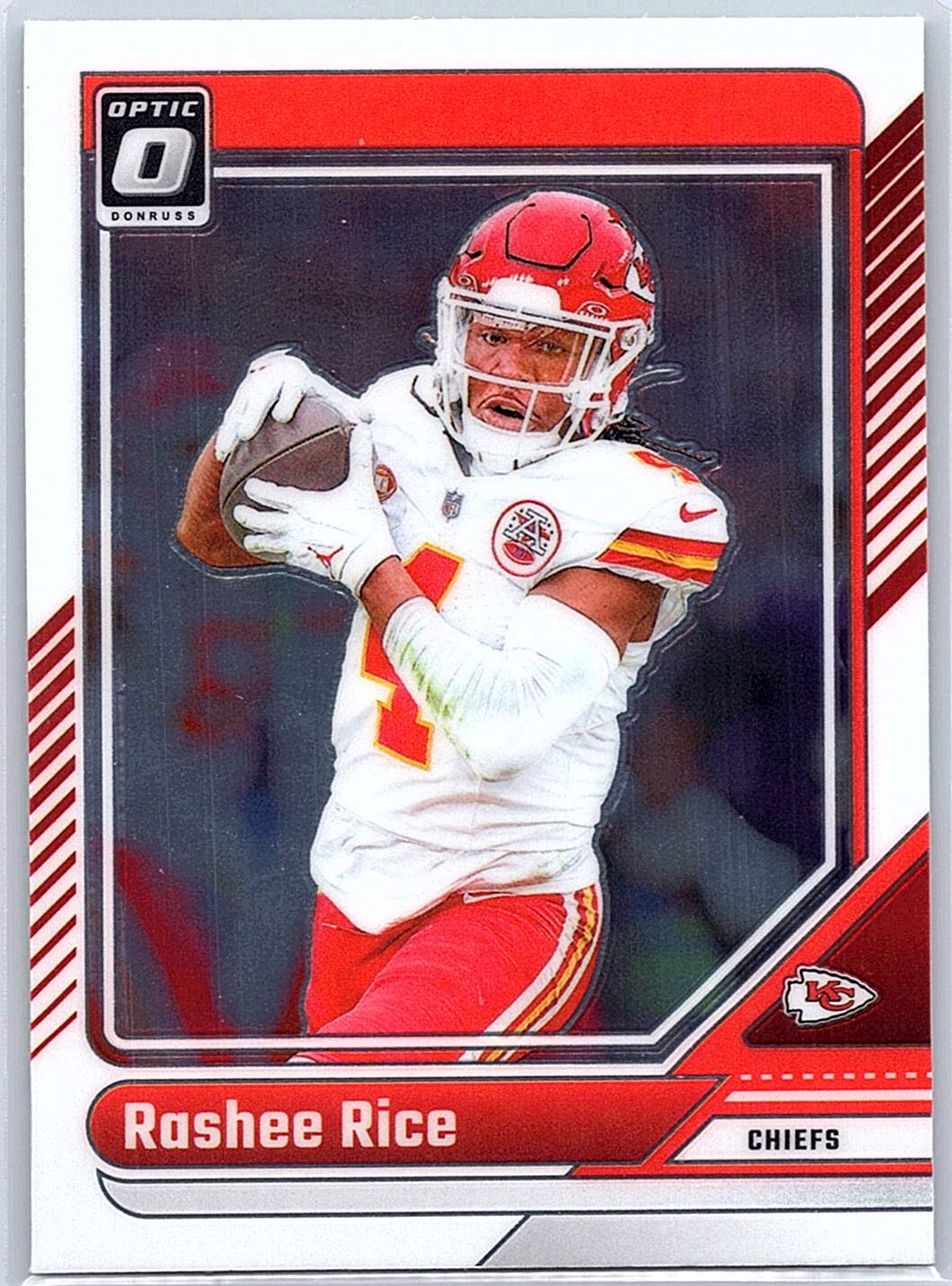 2024 Donruss Optic Rashee Rice #97 Kansas City Chiefs