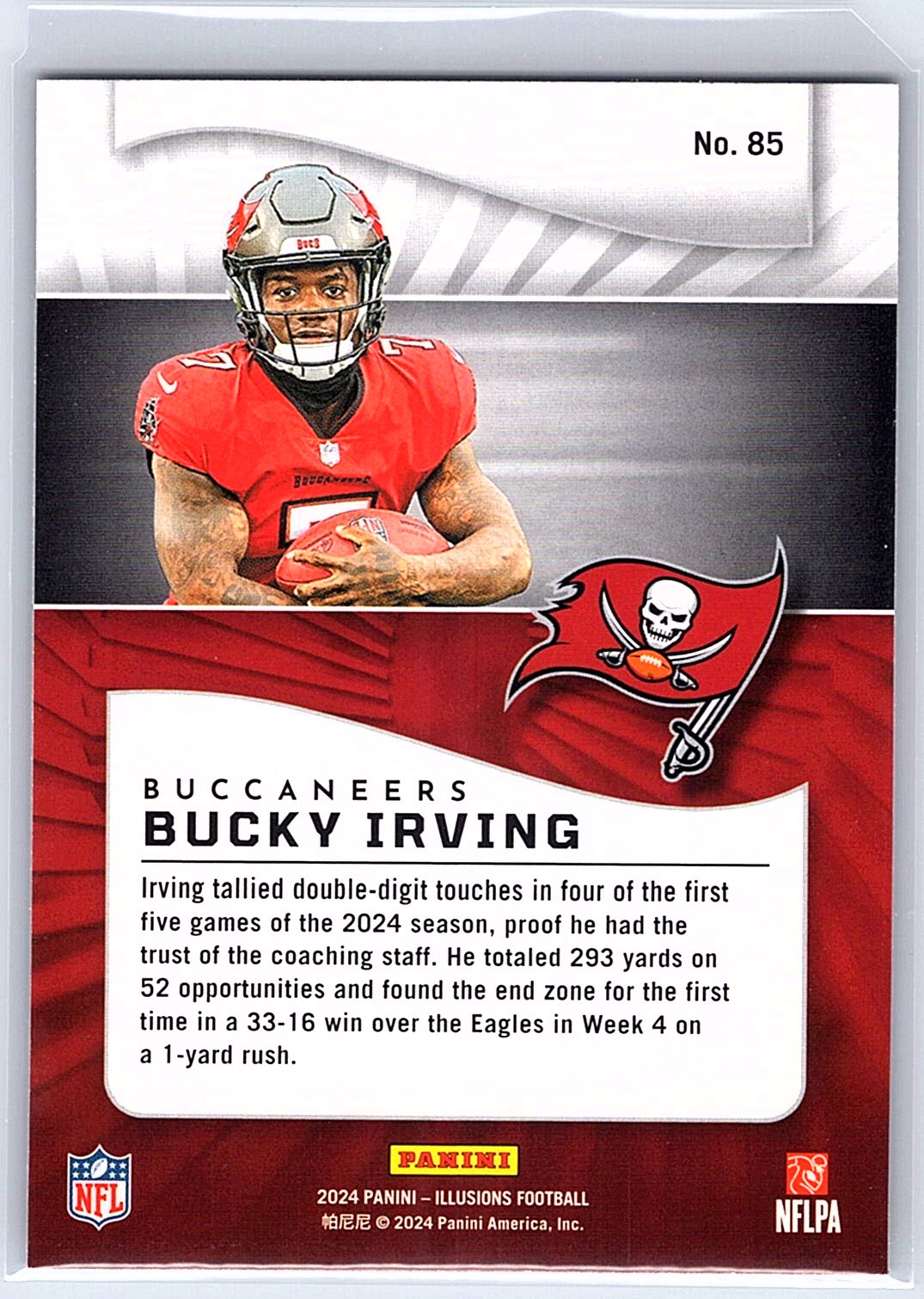 2024 Panini Illusions #85 Bucky Irving