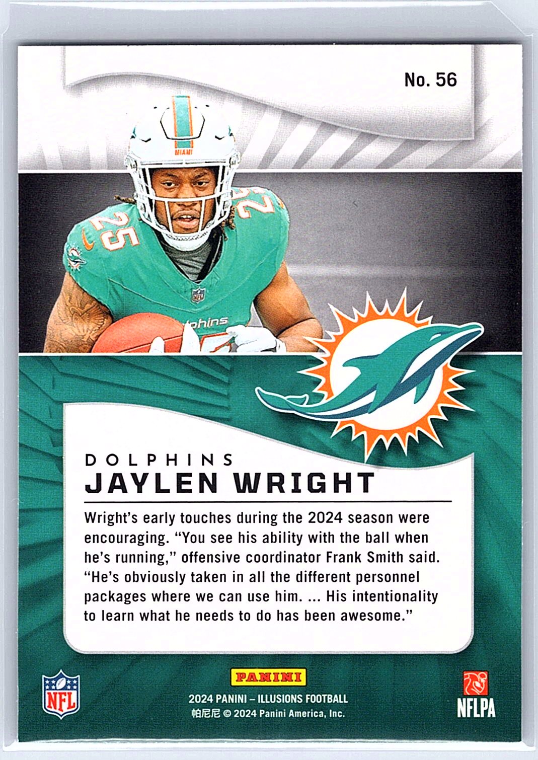 2024 Panini Illusions #56 Jaylen Wright