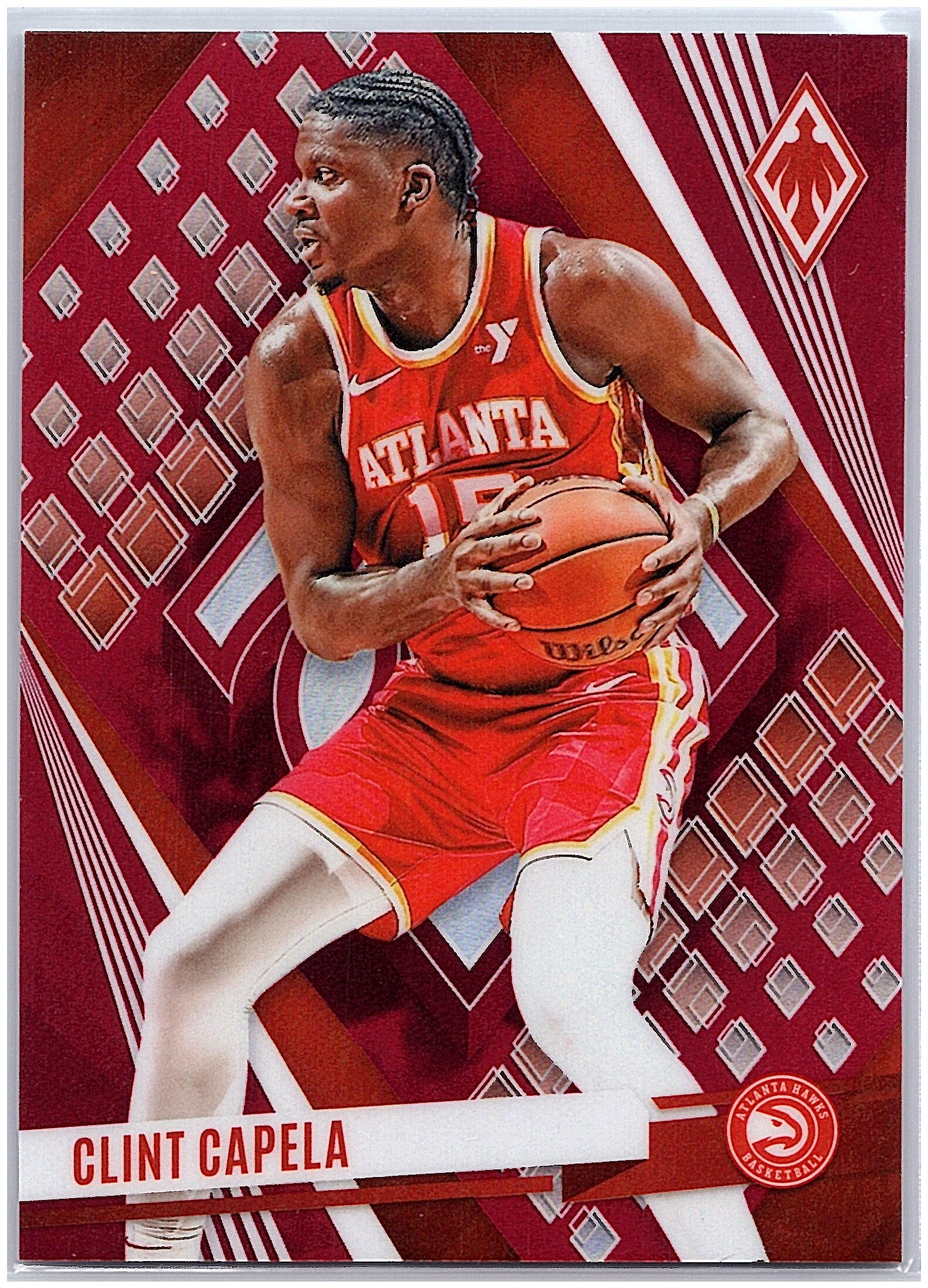 2023-24 Panini Phoenix #138 Clint Capela Red #/199