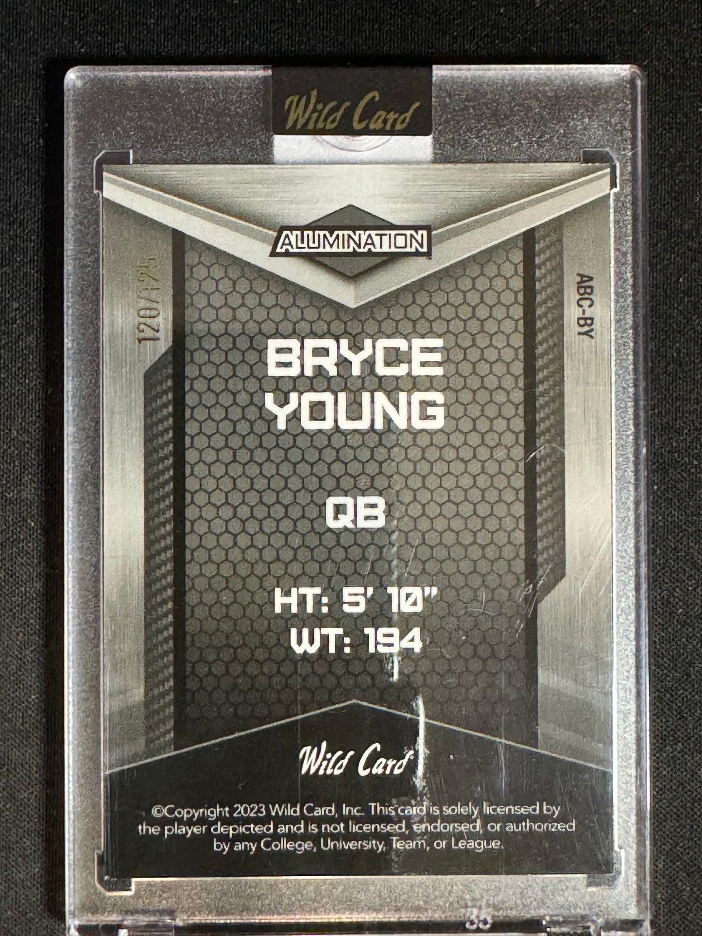 Bryce Young 120/125 RC