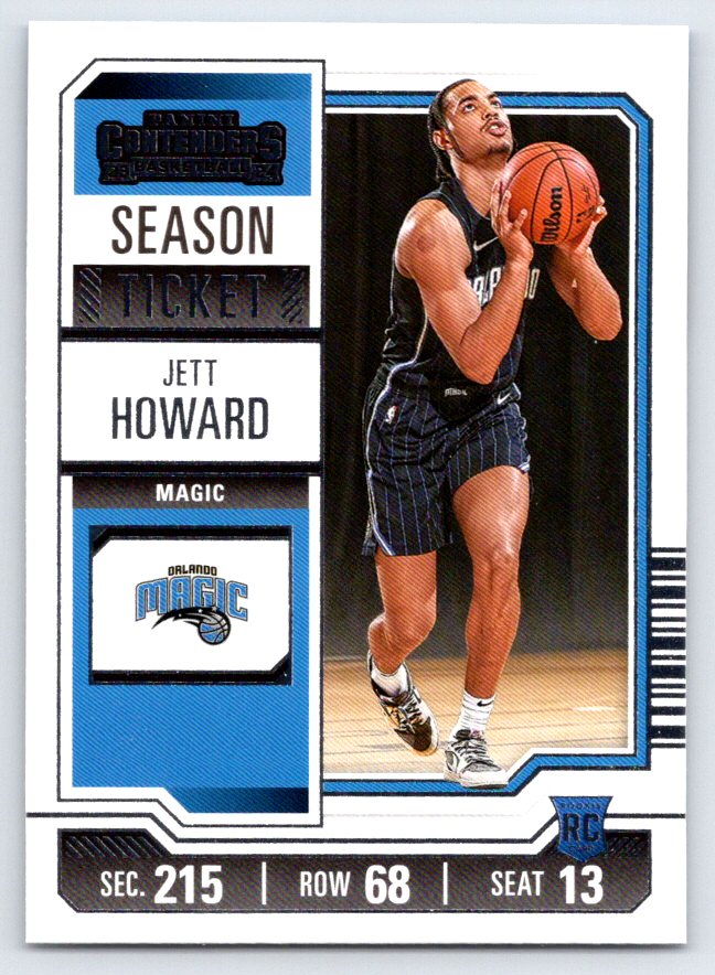 2023-24 Panini Contenders #53 Jett Howard RC Rookie