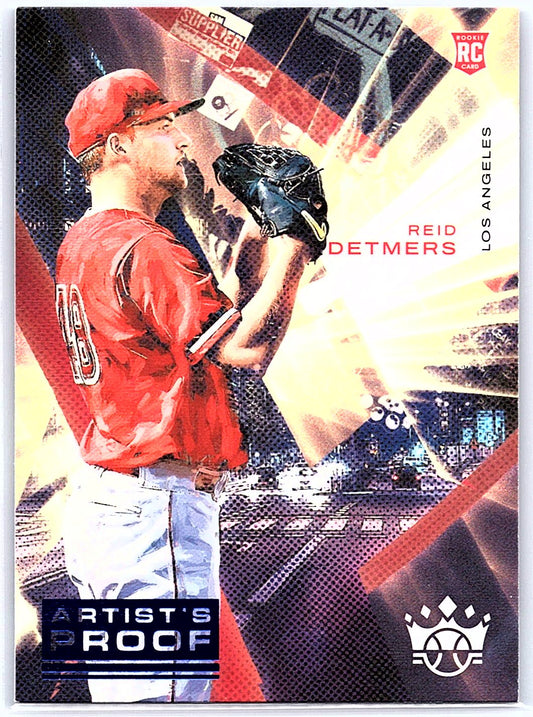 2022 Panini Diamond Kings #94 Reid Detmers Artist's Proof Blue