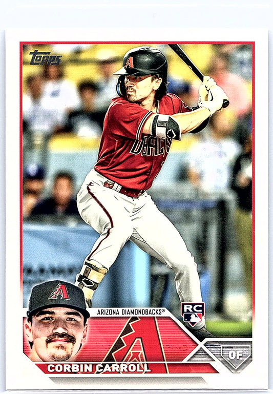 2023 Topps #401 Corbin Carroll 582 Montgomery Club