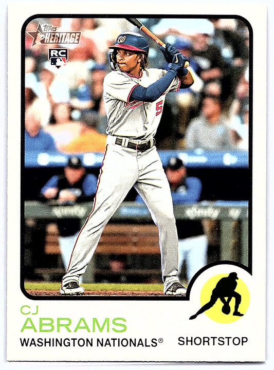 2022 Topps Heritage #501 CJ Abrams