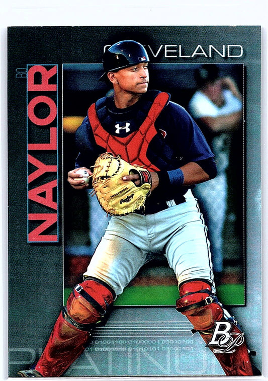 2020 Bowman Platinum #TOP-31 Bo Naylor Top Prospects