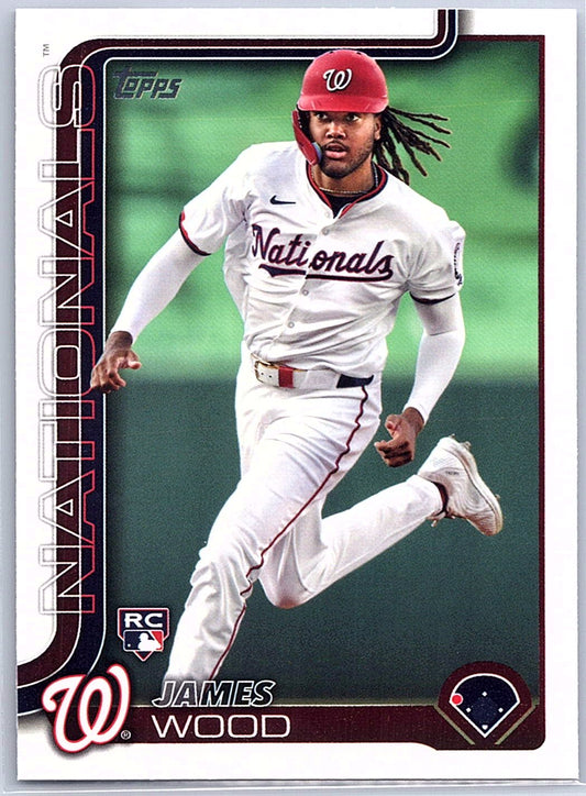 2025 Topps #181 James Wood RC Rookie
