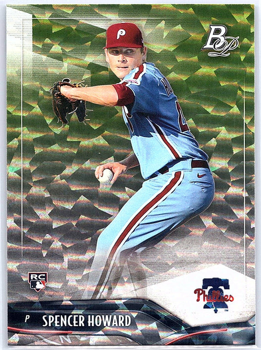 2021 Bowman Platinum #96 Spencer Howard RC Rookie