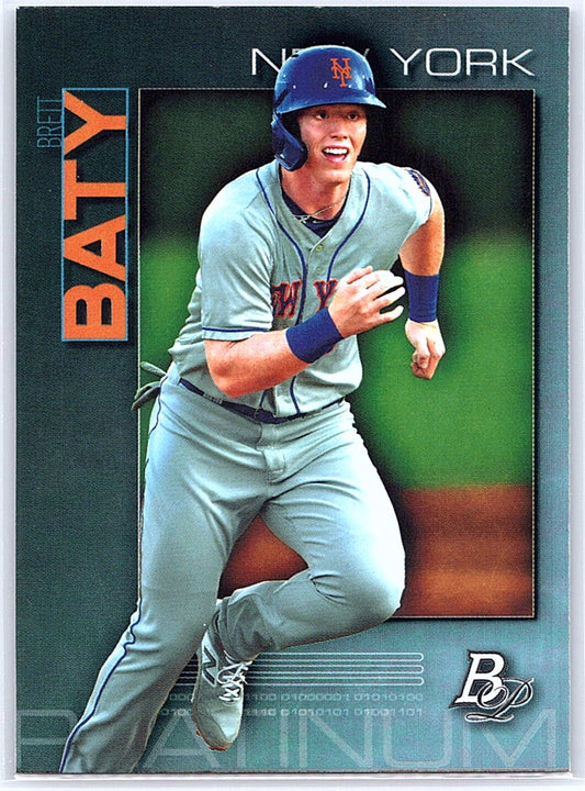2020 Bowman Platinum #TOP-46 Brett Baty