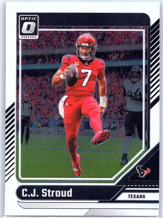2024 Donruss Optic C.J. Stroud #76 Houston Texans
