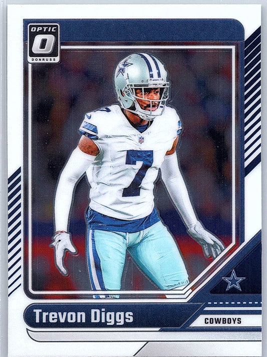 2024 Donruss Optic Trevon Diggs #55 Dallas Cowboys