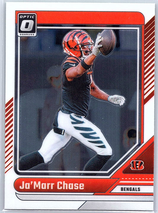 2024 Donruss Optic Ja'Marr Chase #40 Cincinnati Bengals