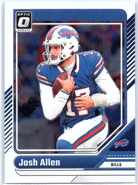 2024 Donruss Optic Josh Allen #19 Buffalo Bills