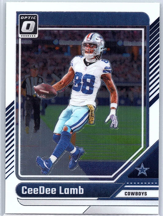 2024 Donruss Optic CeeDee Lamb #53 Dallas Cowboys