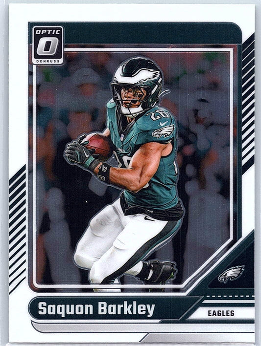 2024 Donruss Optic Saquon Barkley #159 Philadelphia Eagles