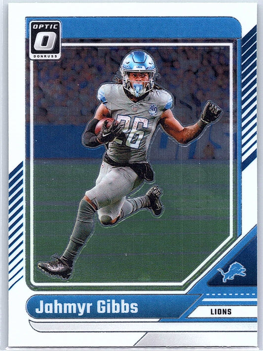 2024 Donruss Optic Jahmyr Gibbs #64 Detroit Lions