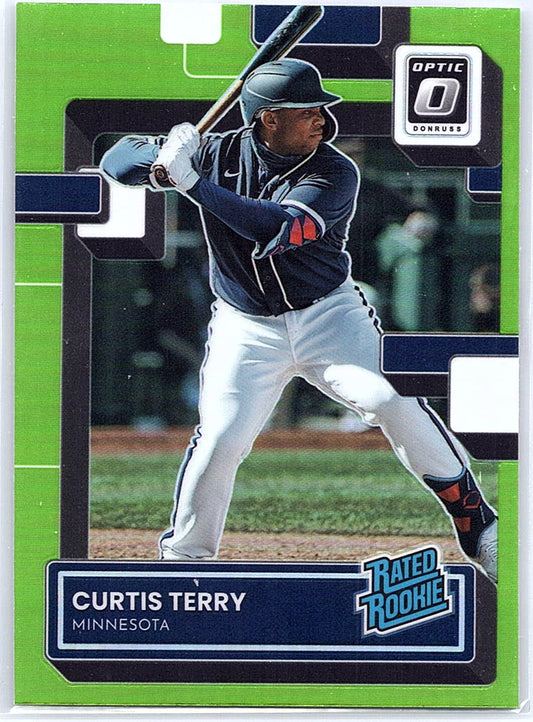2022 Donruss Optic #86 Curtis Terry RC Rookie
