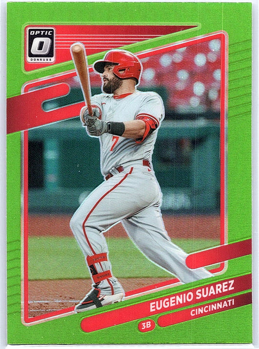 2021 Donruss Optic #190 Eugenio Suarez