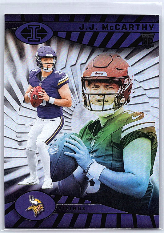 2024 Panini Illusions #100 J.J. McCarthy