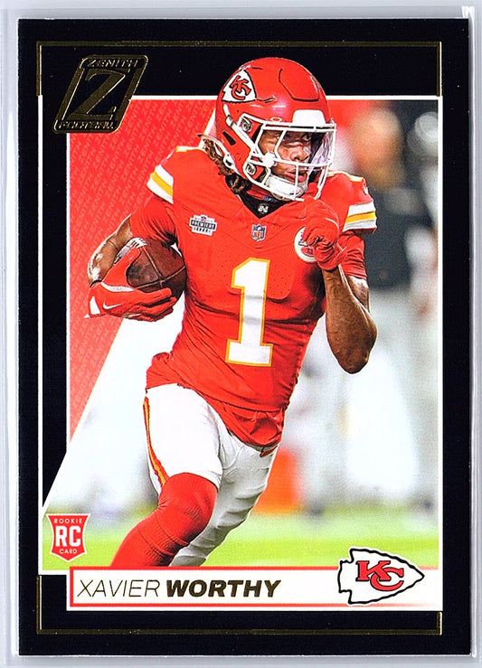 2024 Panini Zenith #200 Xavier Worthy RC Rookie