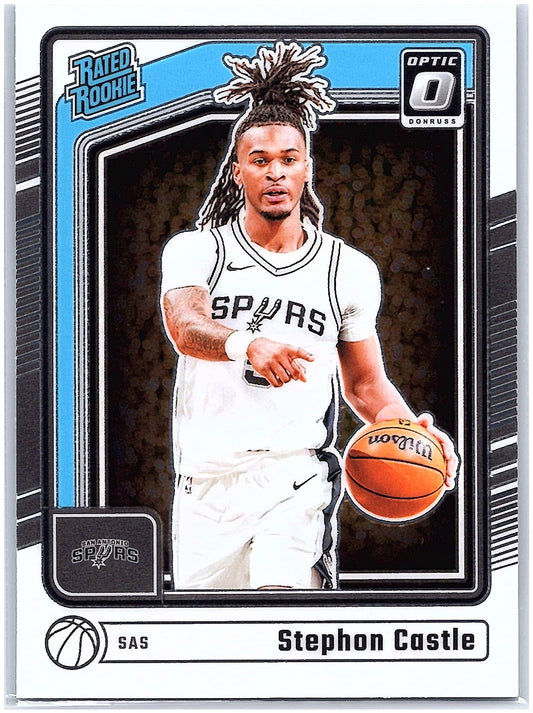 2024-25 Donruss Optic #254 Stephon Castle