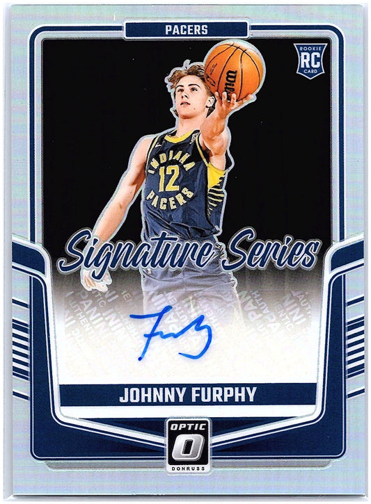 2024-25 Donruss Optic #SS-FUR Johnny Furphy Signature Series Holo