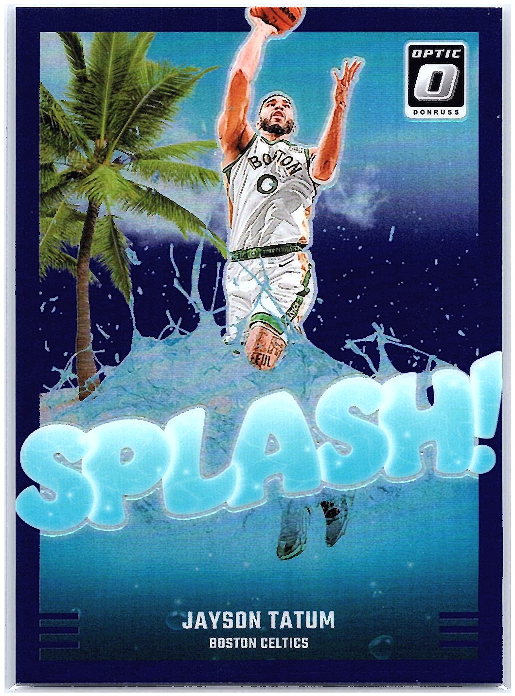 2024-25 Donruss Optic #11 Jayson Tatum Splash! Purple