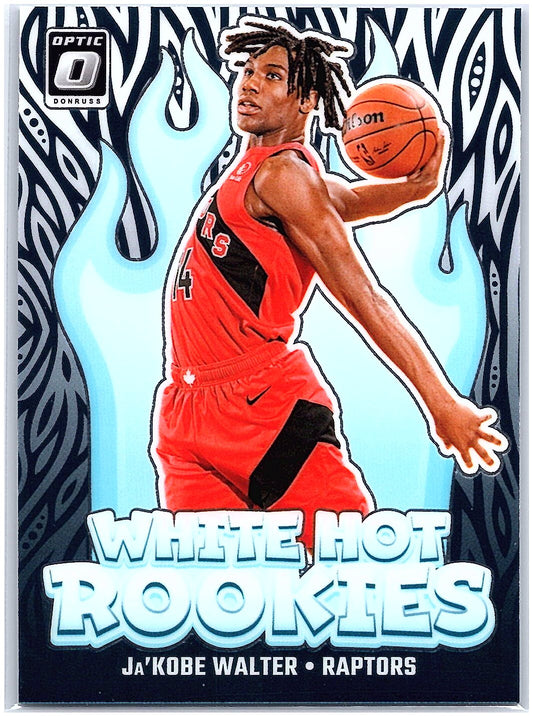 2024-25 Donruss Optic #13 Ja'Kobe Walter White Hot Rookies