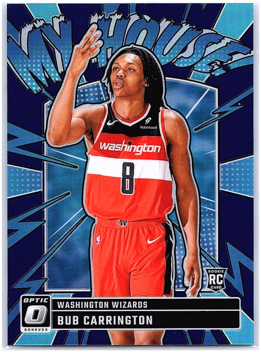 2024-25 Donruss Optic #8 Bub Carrington My House Purple