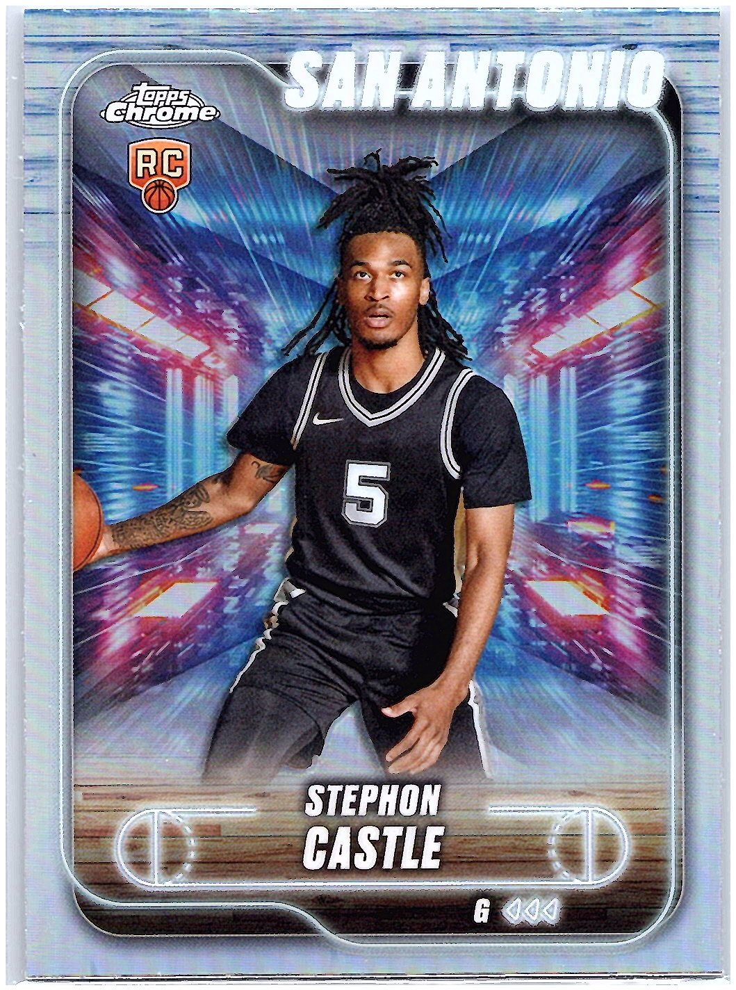 2024-25 Topps Chrome #122 Stephon Castle