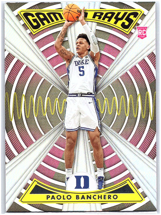 2022 Panini Chronicles Active Picks #ZG-PAO Paolo Banchero Gamma Rays