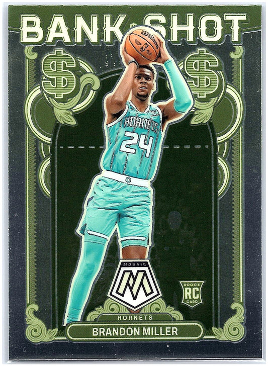 2023-24 Panini Mosaic #14 Brandon Miller Bank Shot