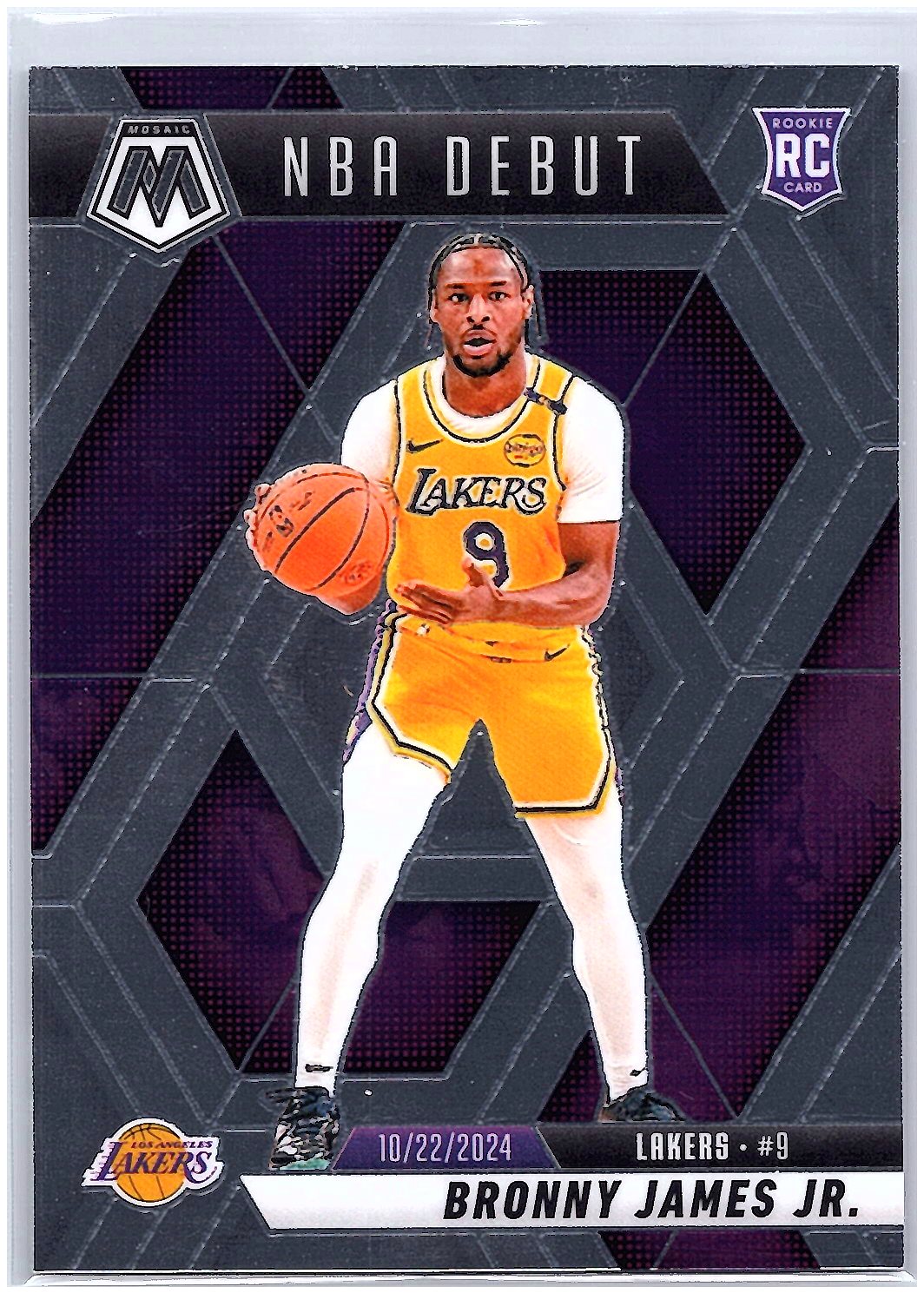2024-25 Panini Mosaic #262 Bronny James Jr.