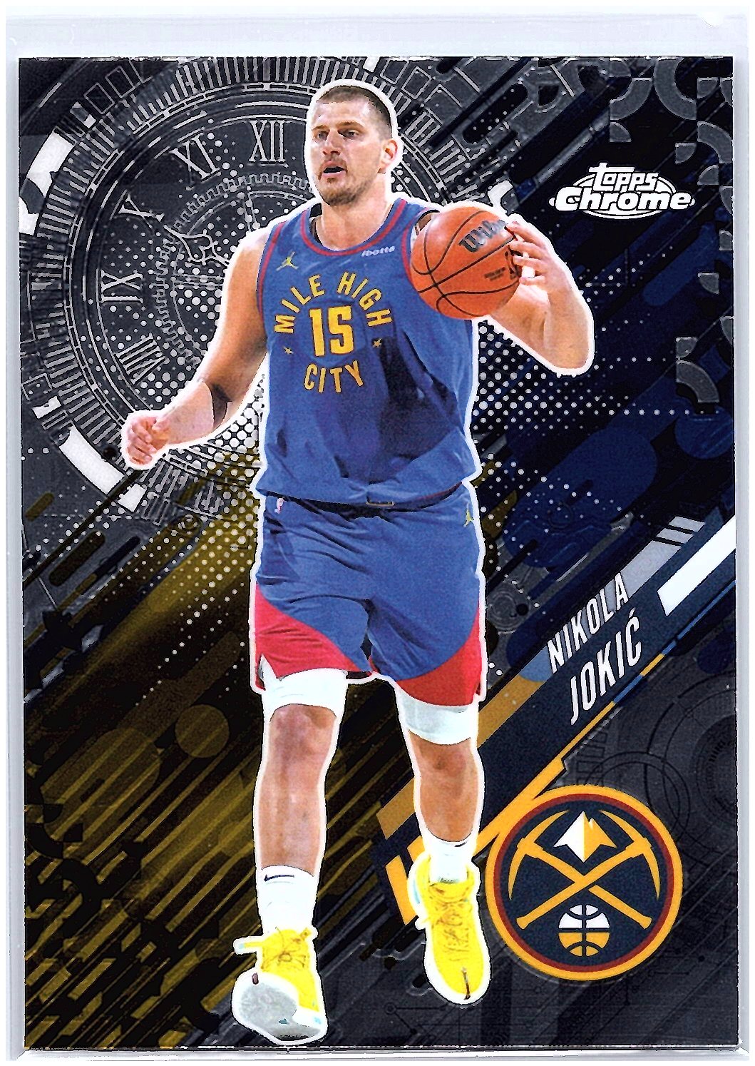 2025-26 Topps Chrome #GT-9 Nikola Jokić Go Time
