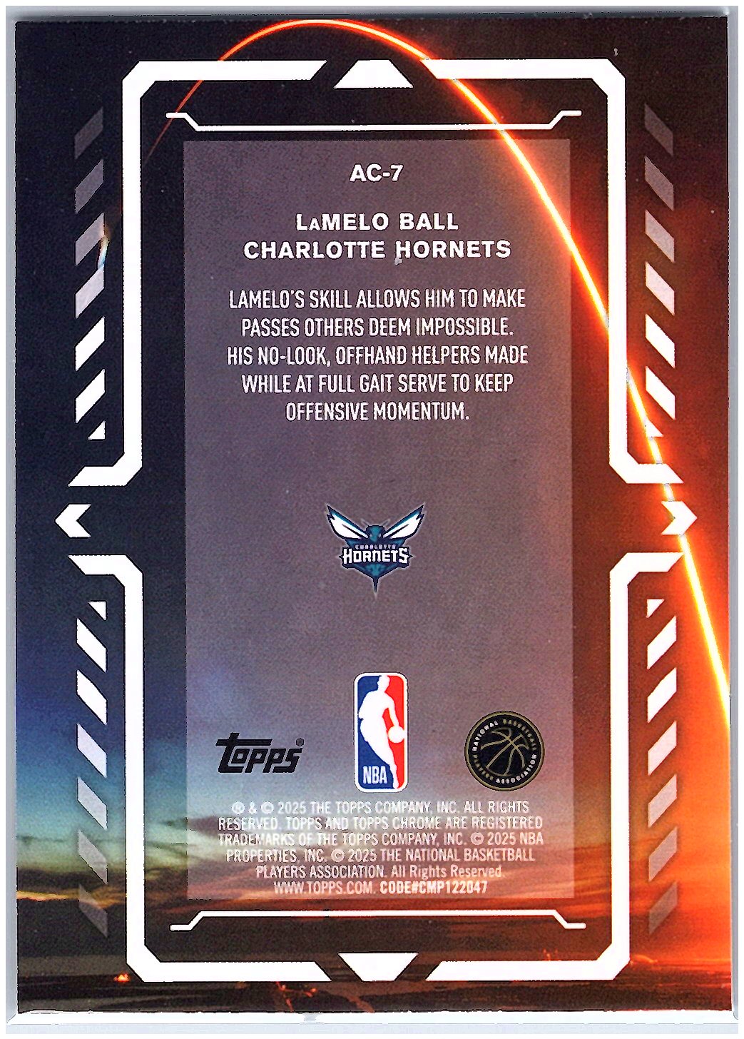 2025-26 Topps Chrome #AC-7 LaMelo Ball Activators