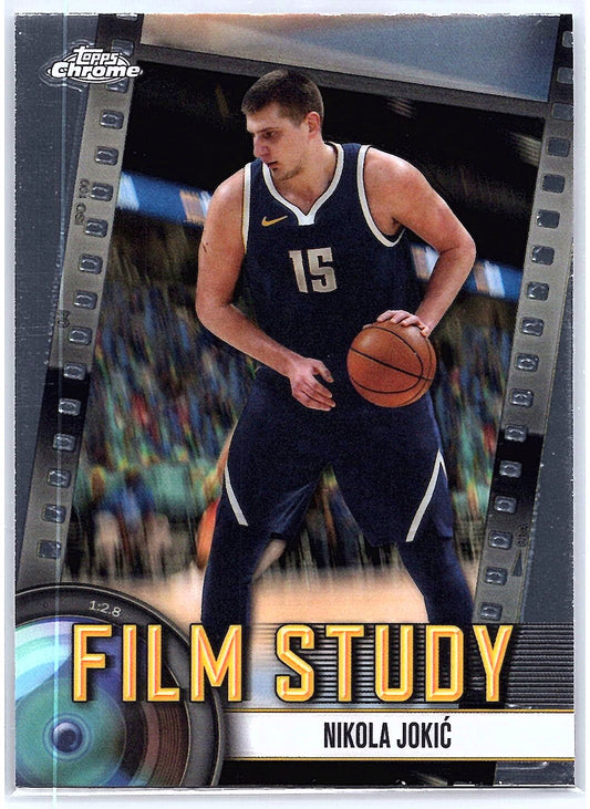 2024-25 Topps Chrome #FS-2 Nikola Jokić Film Study