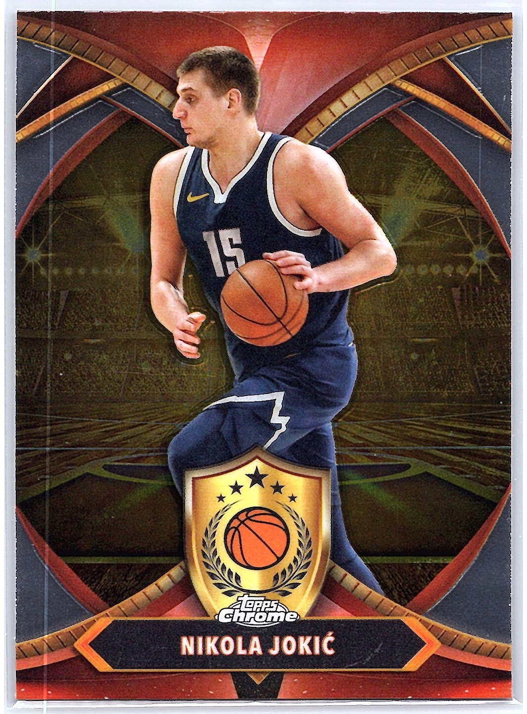 2024-25 Topps Chrome #BOD-7 Nikola Jokić Ball of Duty