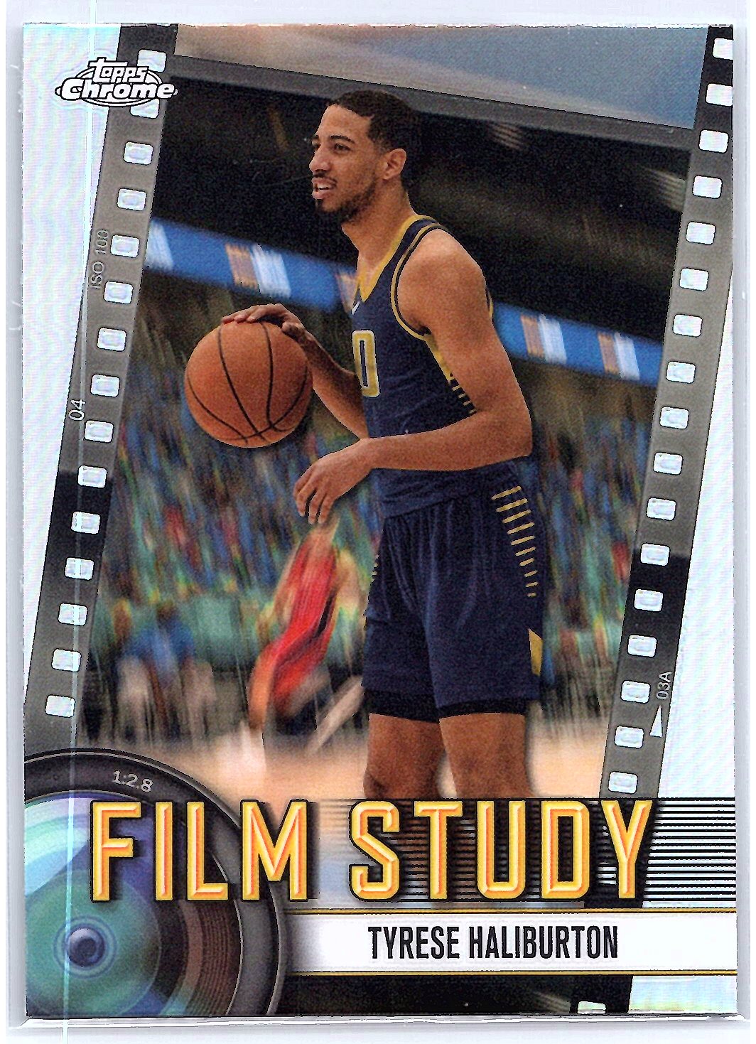 2024-25 Topps Chrome #FS-13 Tyrese Haliburton Film Study