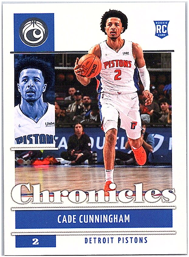 2021-22 Panini Chronicles #50 Cade Cunningham Green