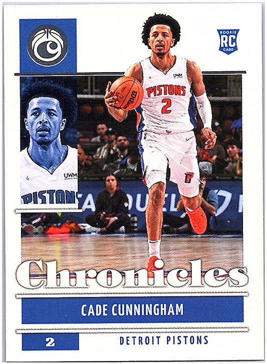 2021-22 Panini Chronicles #50 Cade Cunningham Green